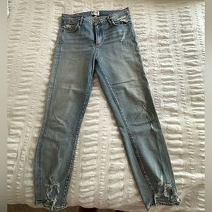 Agolde crop straight jeans size 29